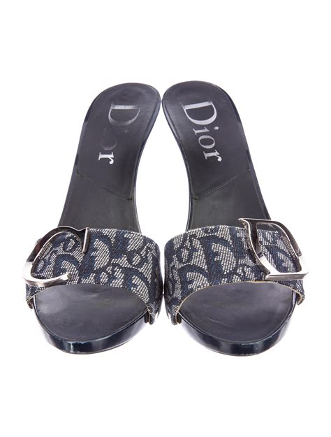 christian dior slide|christian dior female slippers.